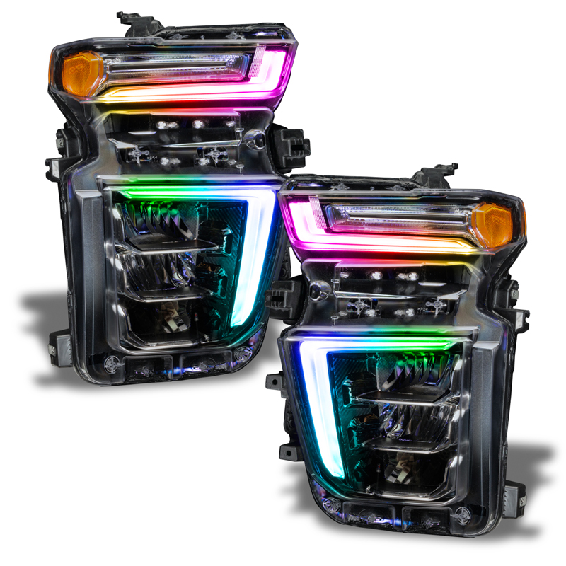 Oracle | ORACLE Lighting 20-21 Silverado HD 2500/3500 ColorSHIFT RGB+W Headlight DRL Kit Oracle Lighting Accessory Lighting