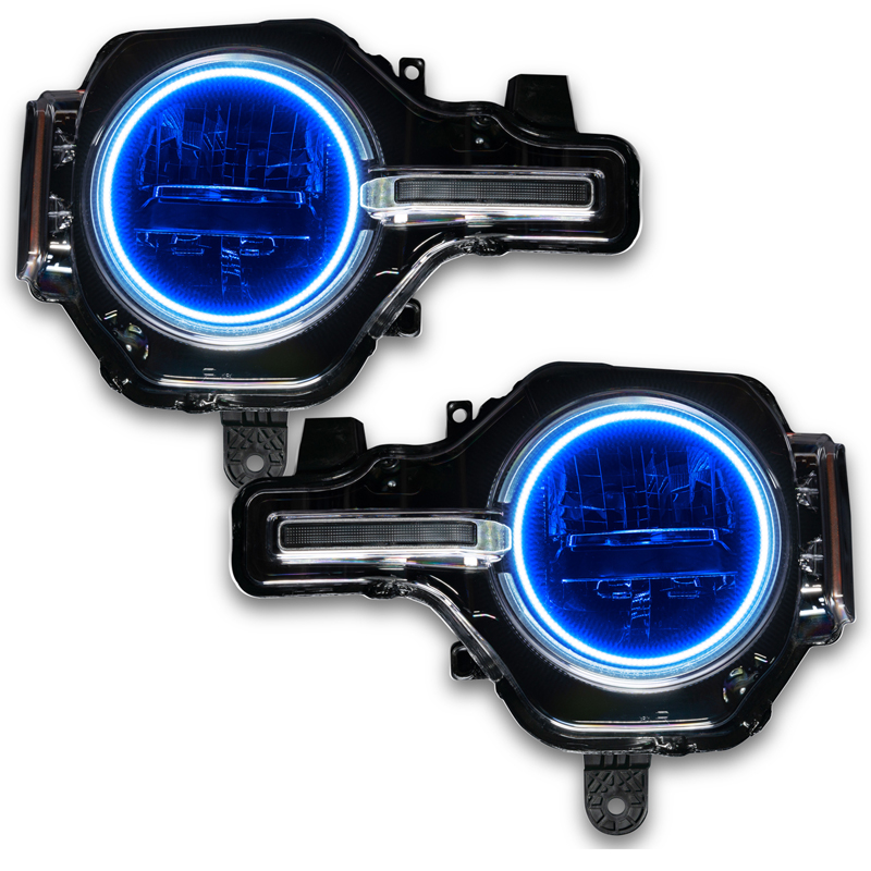 Oracle | ORACLE Lighting LED Headlight Halo Kit - Base Headlights - Bronco 2021-2022 Oracle Lighting Accessory Lighting