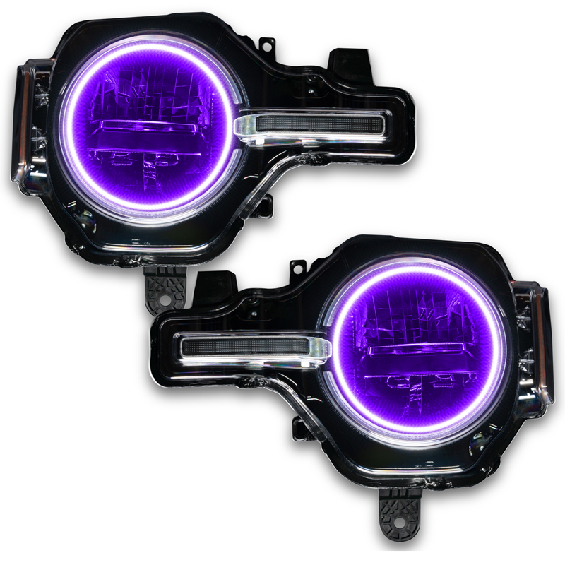 Oracle | ORACLE Lighting LED Headlight Halo Kit - Base Headlights - Bronco 2021-2022