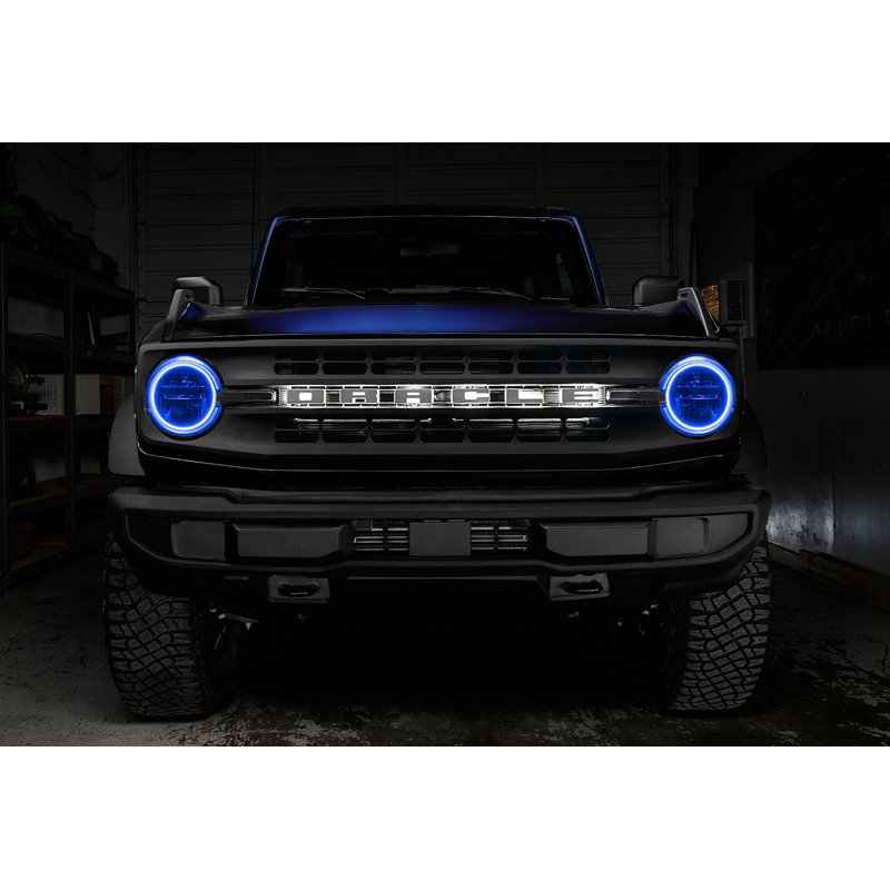 Oracle | ORACLE Lighting LED Headlight Halo Kit - Base Headlights - Bronco 2021-2022 Oracle Lighting Accessory Lighting