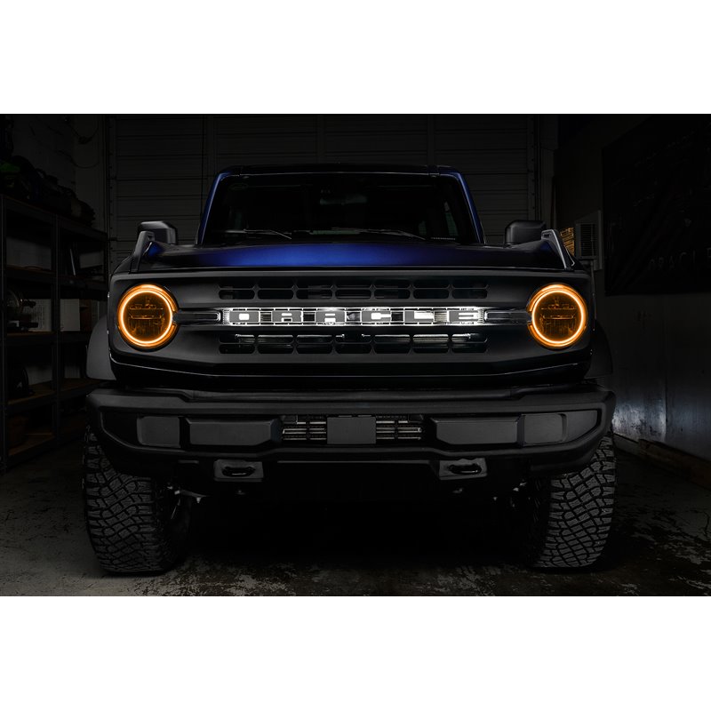 Oracle | ORACLE Lighting LED Headlight Halo Kit - Base Headlights - Bronco 2021-2022 Oracle Lighting Accessory Lighting