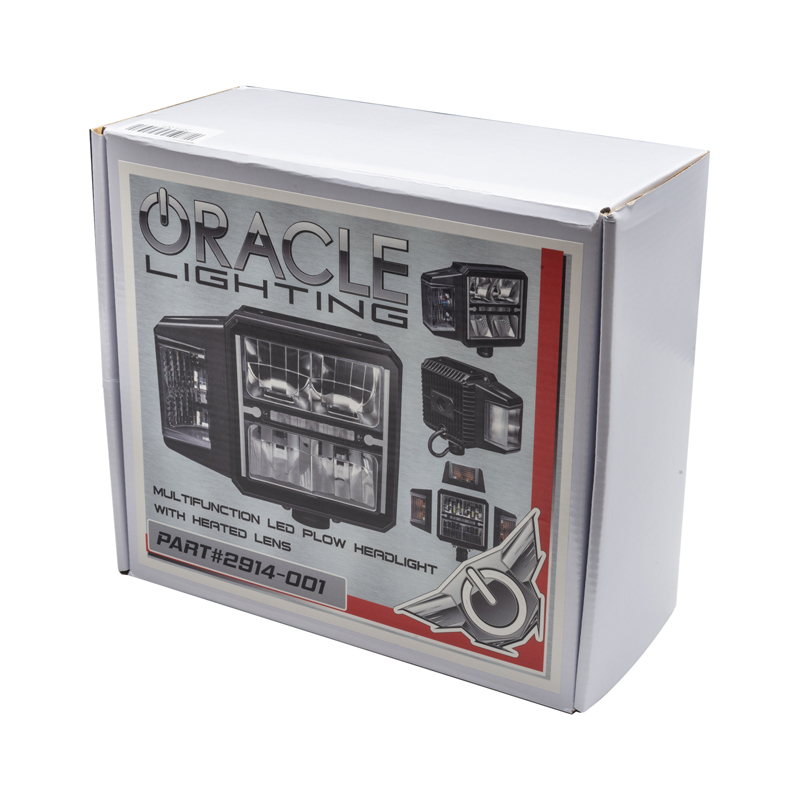 Oracle | ORACLE Lighting Multifunction LED Plow Headlight with Heated Lens Oracle Lighting Off-Road Lights