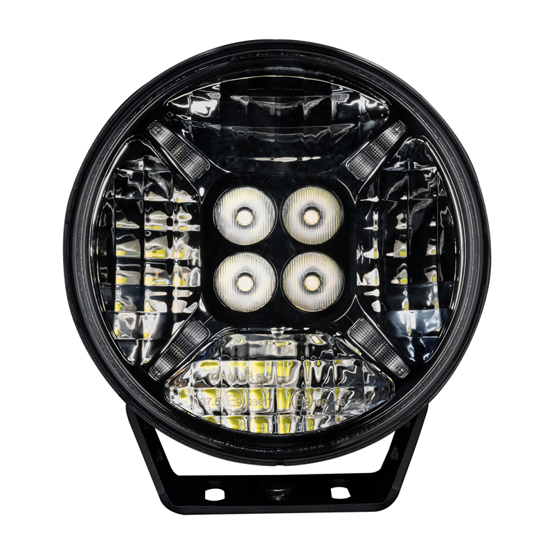 Oracle | 7" Multifunction 60W LED Spotlight Round Post Mount