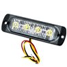 Oracle | 6 LED Dual Color Slim Strobe, Amber/White