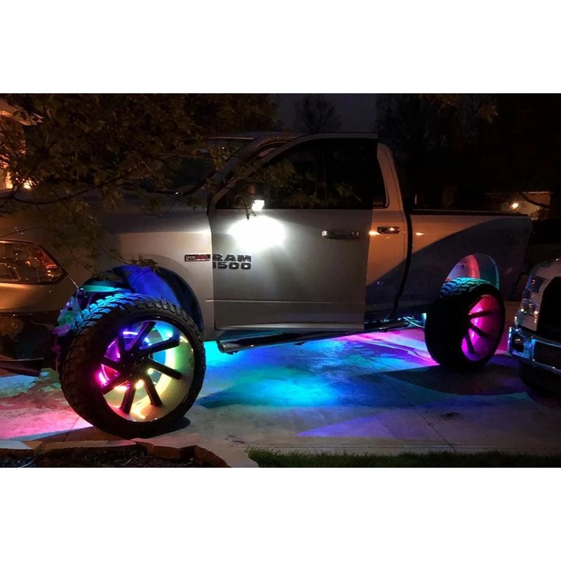 Oracle | ColorSHIFT LED Illuminated Wheel Rings, Dynamic Oracle Lighting Off-Road Lights