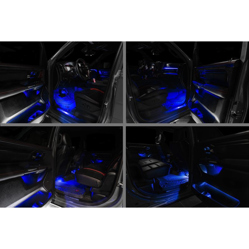 Oracle | 2019-2022 RAM Complete Interior Ambient Lighting ColorSHIFT RGB Conversion Kit - Ram 1500 2020-2022 Oracle Lighting ...