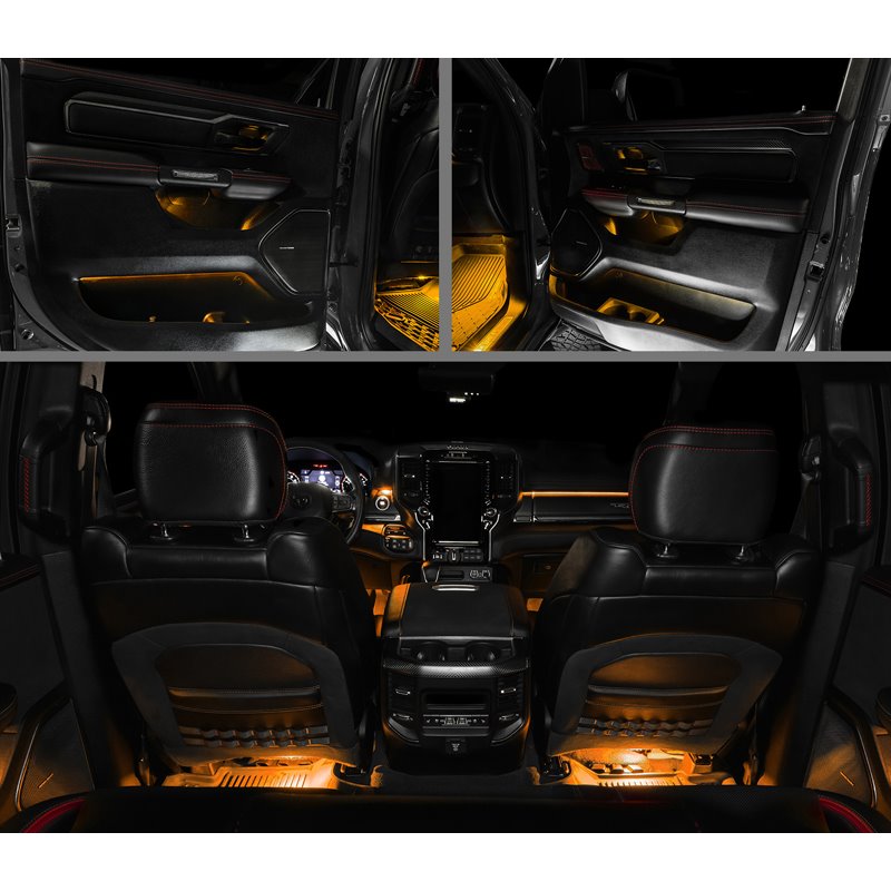 Oracle | 2019-2022 RAM Complete Interior Ambient Lighting ColorSHIFT RGB Conversion Kit - Ram 1500 2020-2022