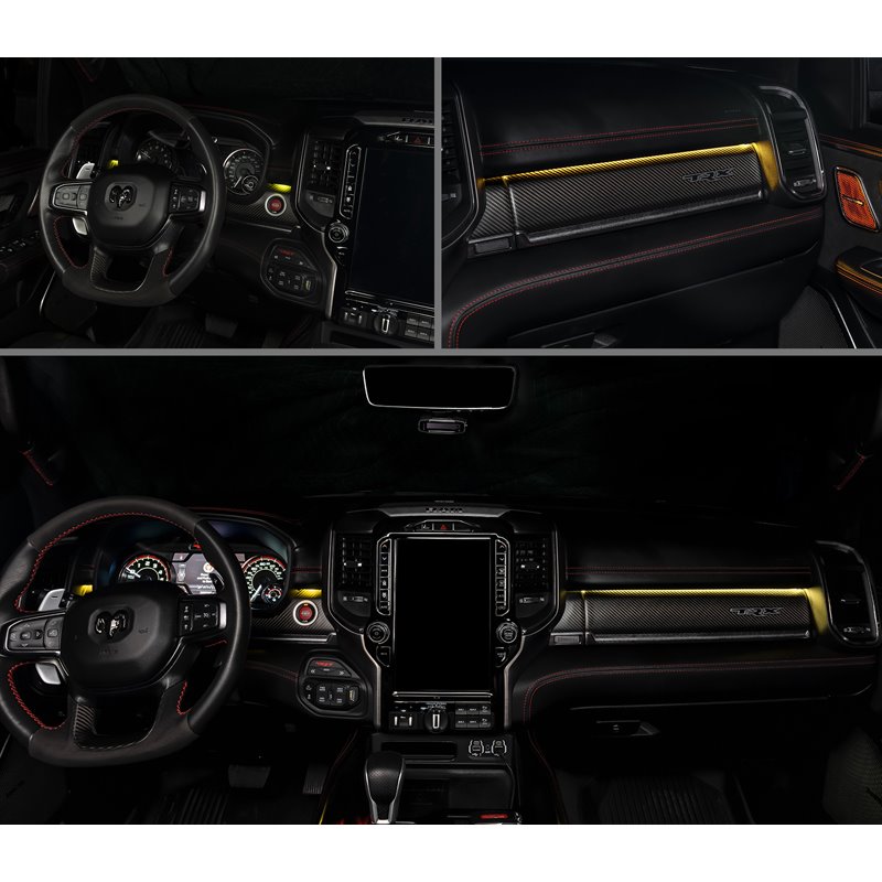Oracle | 2019-2022 RAM Complete Interior Ambient Lighting ColorSHIFT RGB Conversion Kit - Ram 1500 2020-2022