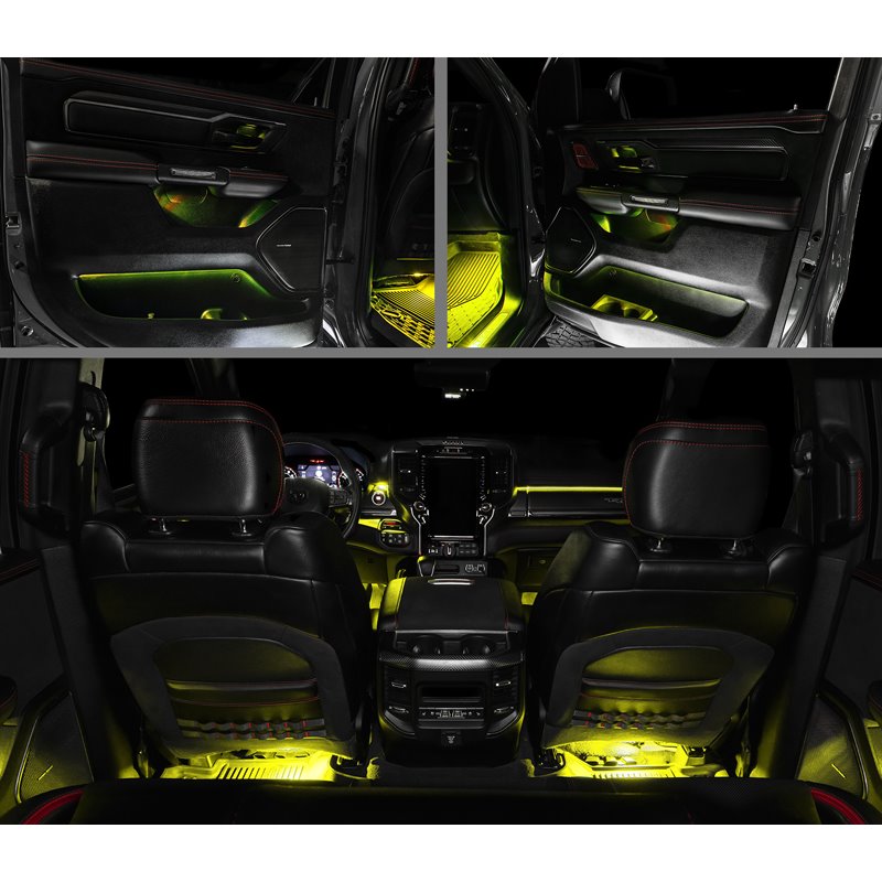 Oracle | 2019-2022 RAM Complete Interior Ambient Lighting ColorSHIFT RGB Conversion Kit - Ram 1500 2020-2022