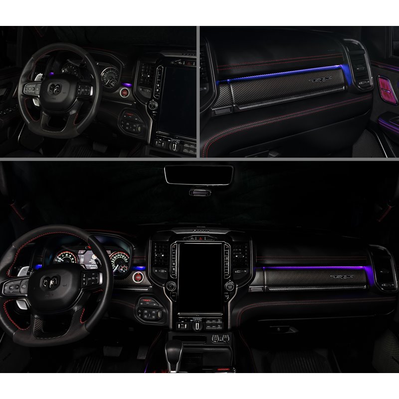 Oracle | 2019-2022 RAM Complete Interior Ambient Lighting ColorSHIFT RGB Conversion Kit - Ram 1500 2020-2022