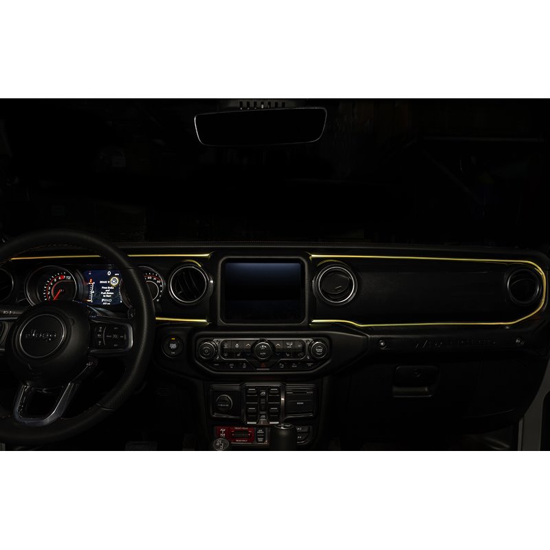 Oracle | eep Wrangler JL/Gladiator JT ColorSHIFT Fiber Optic LED Interior Kit - Gladiator / Wrangler (JL) 2018-2022 Oracle Li...