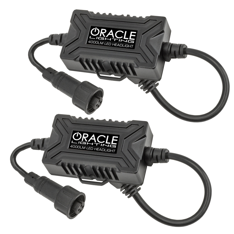 Oracle | H10 4,000+ Lumen LED Headlight Bulbs, Pair Oracle Lighting Bulbs