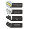 Oracle | H16 4,000+ Lumen LED Headlight Bulbs, Pair Oracle Lighting Bulbs