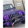 Oracle | 7 in. High Powered LED Headlights, Black Bezel, Dynamic ColorSHIFT - Wrangler (JK) 2007-2018 Oracle Lighting Headlights