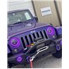 Oracle | 7 in. High Powered LED Headlights, Black Bezel, ColorSHIFT 2.0 - Wrangler (JK) 2007-2018