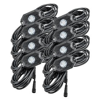 Oracle | Bluetooth ColorSHIFT Underbody Rock Light Kit, 8 PCS Oracle Lighting Off-Road Lights