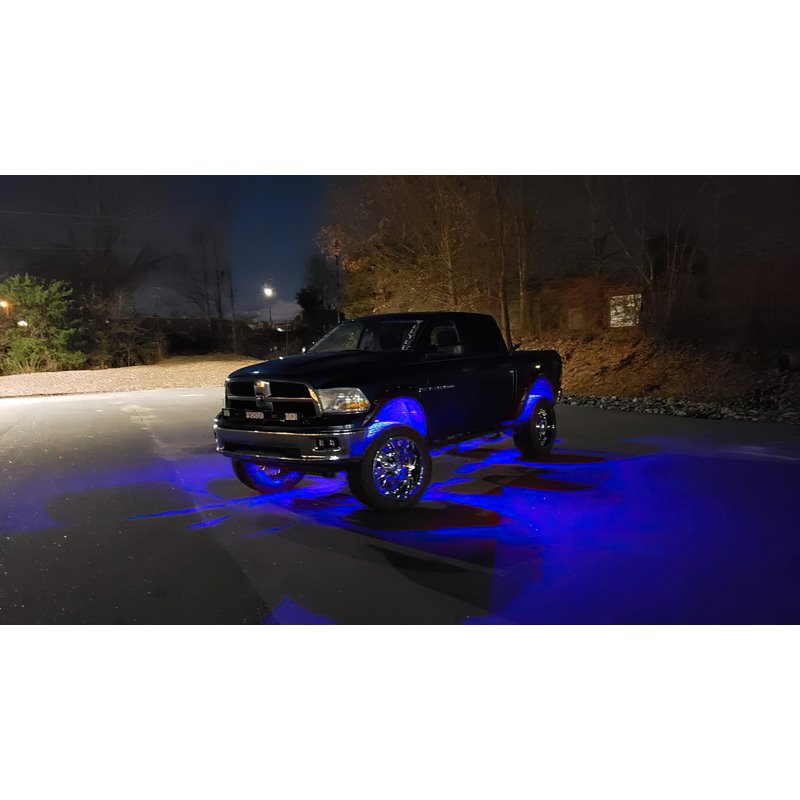 Oracle | ColorSHIFT Underbody Rock Light Kit, Bluetooth + RF, 8 PCS Oracle Lighting Off-Road Lights