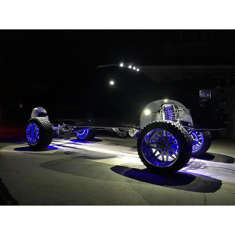 Oracle | ColorSHIFT Underbody Rock Light Kit, Bluetooth + RF, 8 PCS Oracle Lighting Off-Road Lights