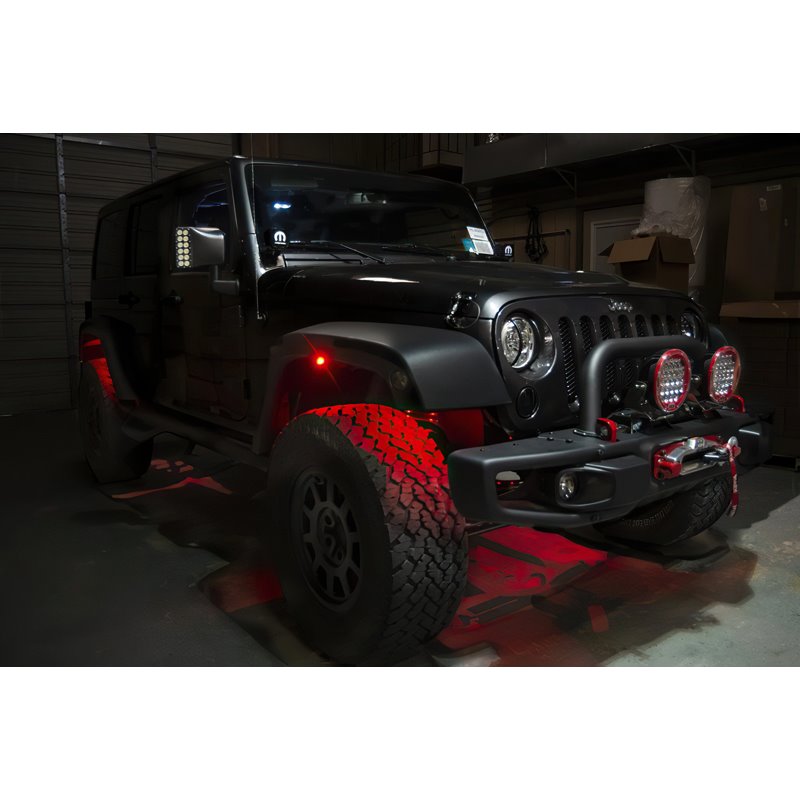 Oracle | ColorSHIFT Underbody Rock Light Kit, Bluetooth + RF, 8 PCS Oracle Lighting Off-Road Lights