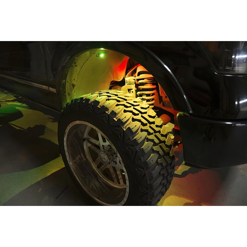 Oracle | ColorSHIFT Underbody Rock Light Kit, Bluetooth + RF, 8 PCS Oracle Lighting Off-Road Lights