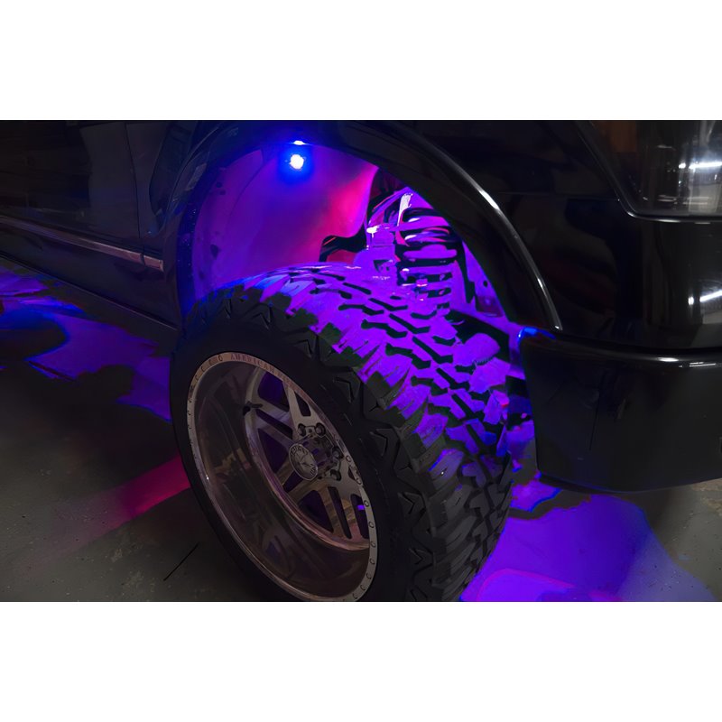 Oracle | ColorSHIFT Underbody Rock Light Kit, Bluetooth + RF, 8 PCS Oracle Lighting Off-Road Lights