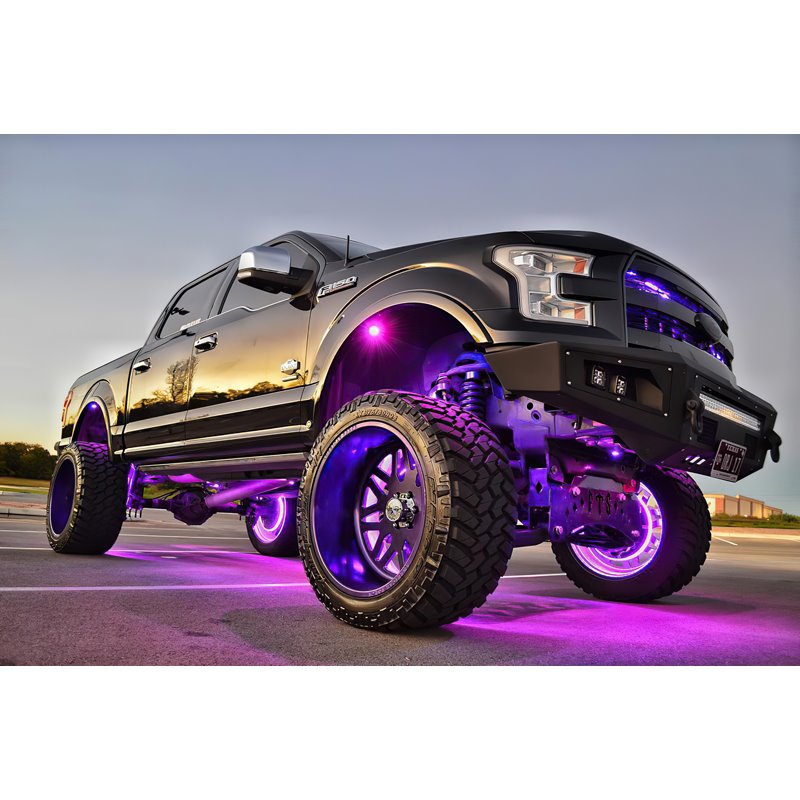 Oracle | ColorSHIFT Underbody Rock Light Kit, Bluetooth + RF, 8 PCS Oracle Lighting Off-Road Lights