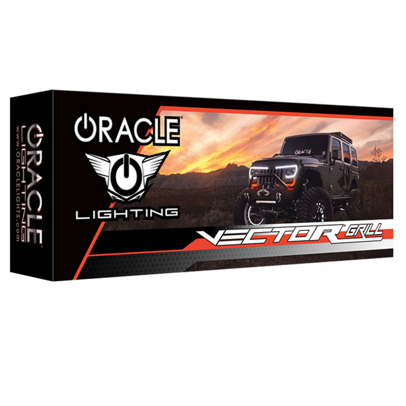 Oracle | Vector Series Full LED Grill Lighting - Gladiator / Wrangler (4xe) / Wrangler (JL) 2018-2022 Oracle Lighting Grilles