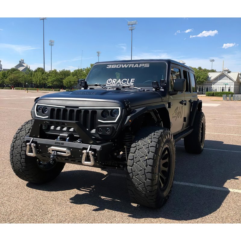 Oracle | Vector Series Full LED Grill Lighting - Gladiator / Wrangler (4xe) / Wrangler (JL) 2018-2022 Oracle Lighting Grilles