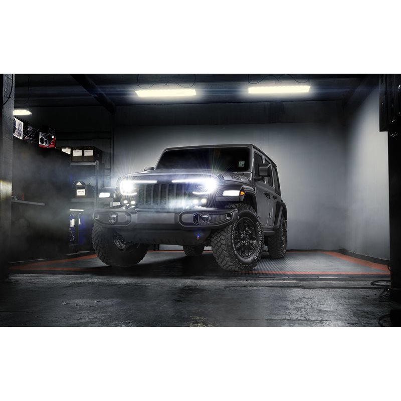 Oracle | Vector Series Full LED Grill Lighting - Gladiator / Wrangler (4xe) / Wrangler (JL) 2018-2022 Oracle Lighting Grilles