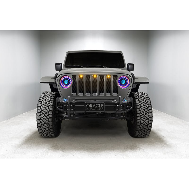 Oracle | Oculus ColorSHIFT Bi-LED Projector Headlights for Wrangler JL / Gladiator JT Oracle Lighting Accessory Lighting