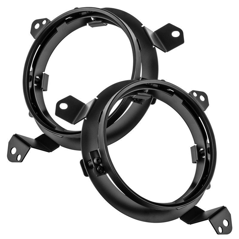 Oracle | Adjustable 7 in. Headlight Brackets, Pair - Gladiator / Wrangler (4xe) / Wrangler (JL) 2018-2022