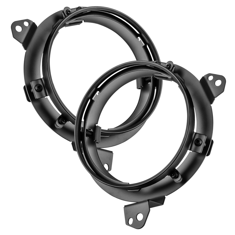 Oracle | Adjustable 7 in. Headlight Brackets, Pair - Gladiator / Wrangler (4xe) / Wrangler (JL) 2018-2022