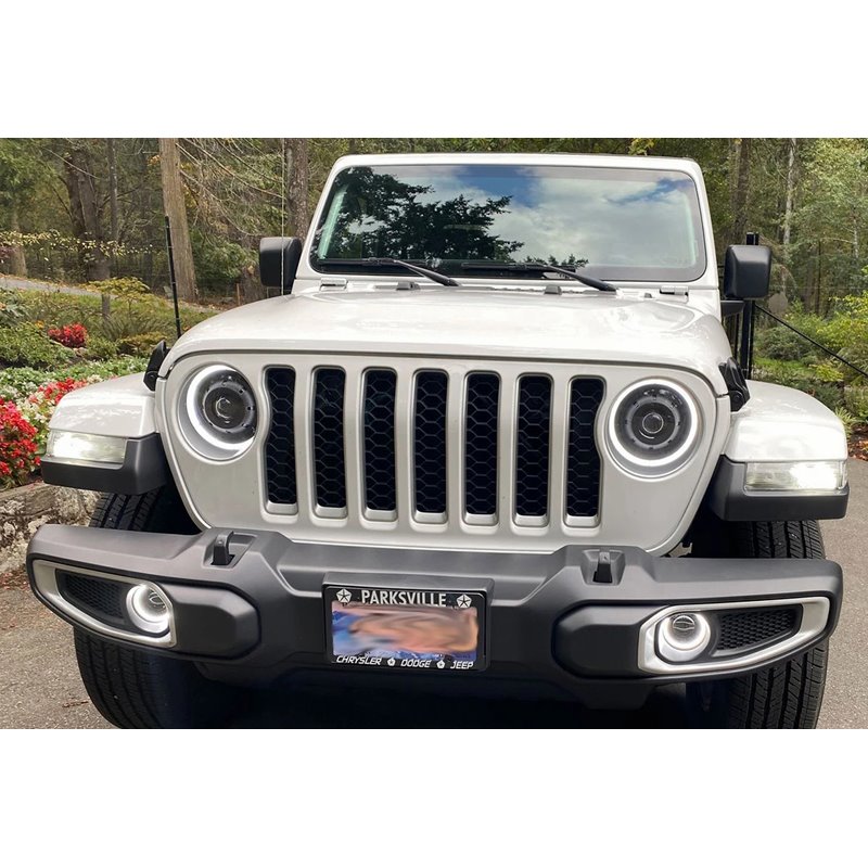 Oracle | High Performance Fog Lights, White - Gladiator / Wrangler (4xe) / Wrangler (JK) / Wrangler (JL) 2007-2022