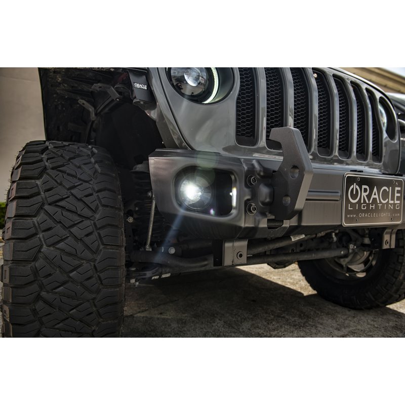 Oracle | High Performance Fog Lights, Dynamic ColorSHIFT - Gladiator / Wrangler (4xe) / Wrangler (JK) / Wrangler (JL) 2007-2022