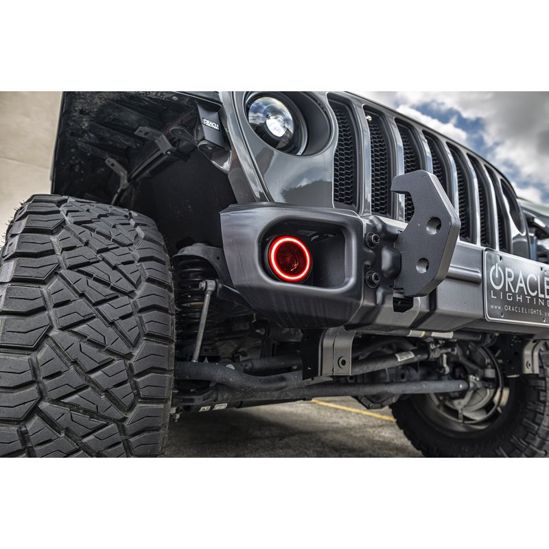 Oracle | High Performance Fog Lights, Dynamic ColorSHIFT - Gladiator / Wrangler (4xe) / Wrangler (JK) / Wrangler (JL) 2007-2022