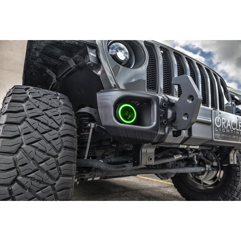 Oracle | High Performance Fog Lights, Dynamic ColorSHIFT - Gladiator / Wrangler (4xe) / Wrangler (JK) / Wrangler (JL) 2007-2022
