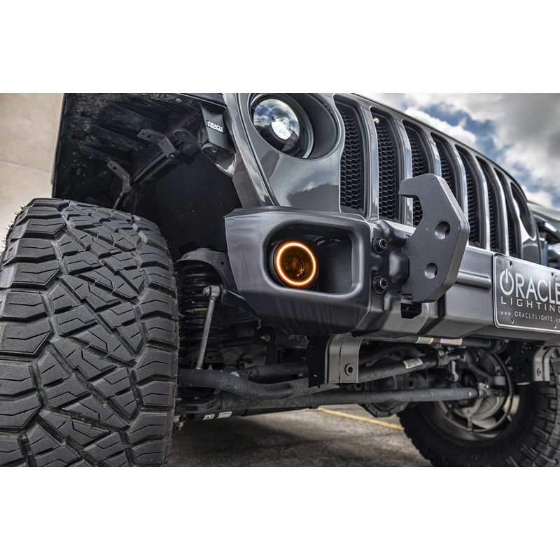 Oracle | High Performance Fog Lights, Dynamic ColorSHIFT - Gladiator / Wrangler (4xe) / Wrangler (JK) / Wrangler (JL) 2007-2022