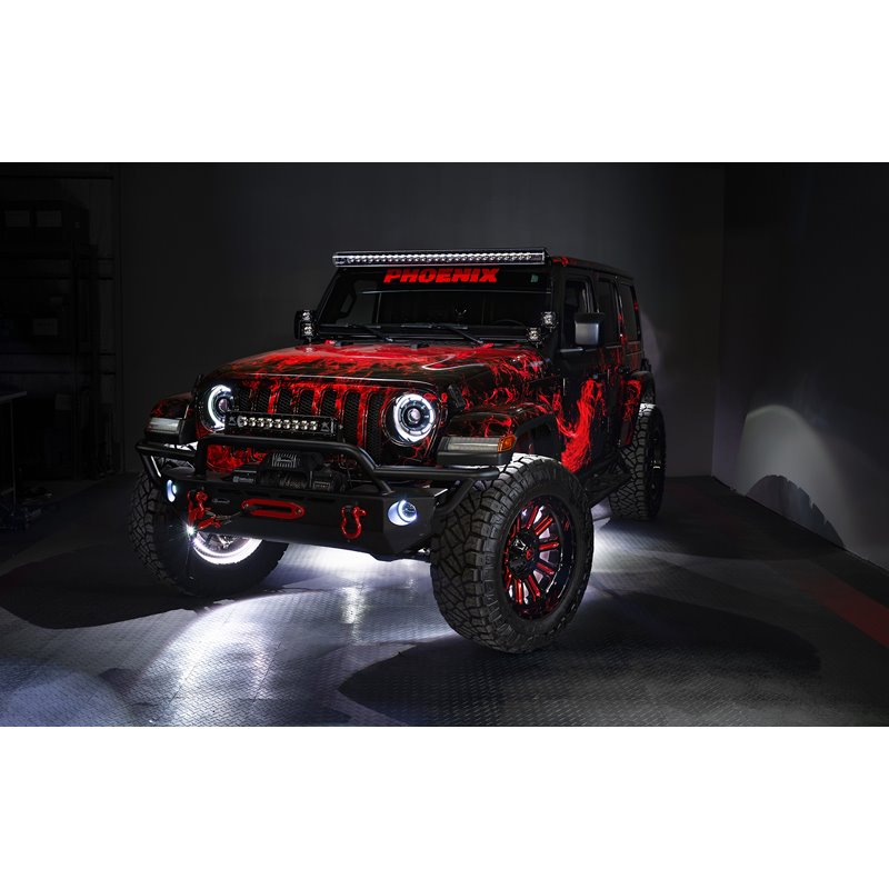 Oracle | High Performance Fog Lights, Dynamic ColorSHIFT - Gladiator / Wrangler (4xe) / Wrangler (JK) / Wrangler (JL) 2007-2022