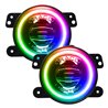 Oracle | High Performance Fog Lights, Dynamic ColorSHIFT - Gladiator / Wrangler (4xe) / Wrangler (JK) / Wrangler (JL) 2007-2022