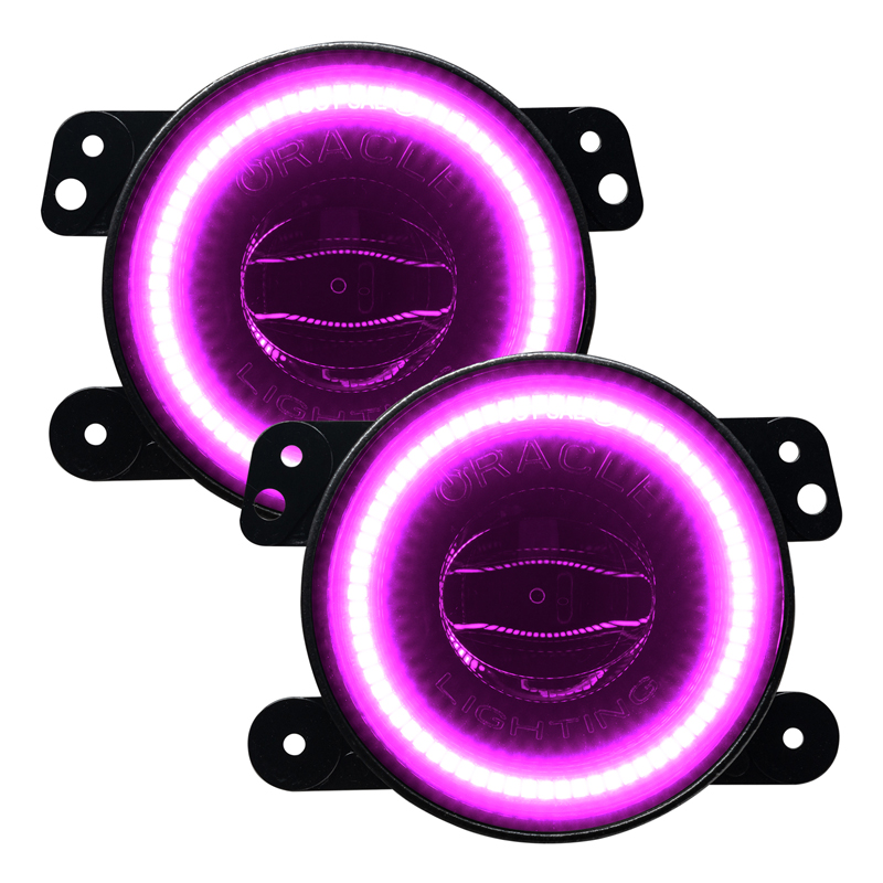 Oracle | High Performance Fog Lights, Dynamic ColorSHIFT - Gladiator / Wrangler (4xe) / Wrangler (JK) / Wrangler (JL) 2007-2022