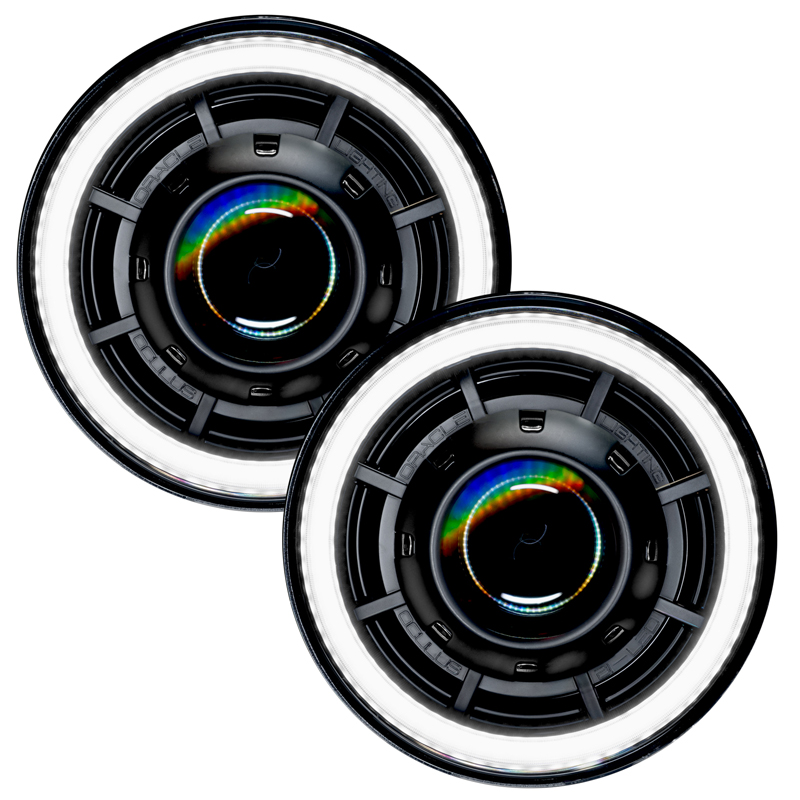 Oracle | ORACLE Lighting Oculus 7" Bi-LED Projector Headlights for Jeep Wrangler JK - Wrangler (JK) 2007-2018