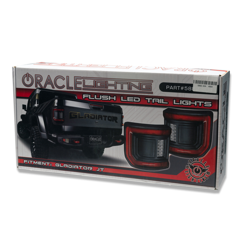 Oracle | ORACLE Lighting Flush Mount LED Tail Lights for Jeep Gladiator JT - Gladiator 2020-2022