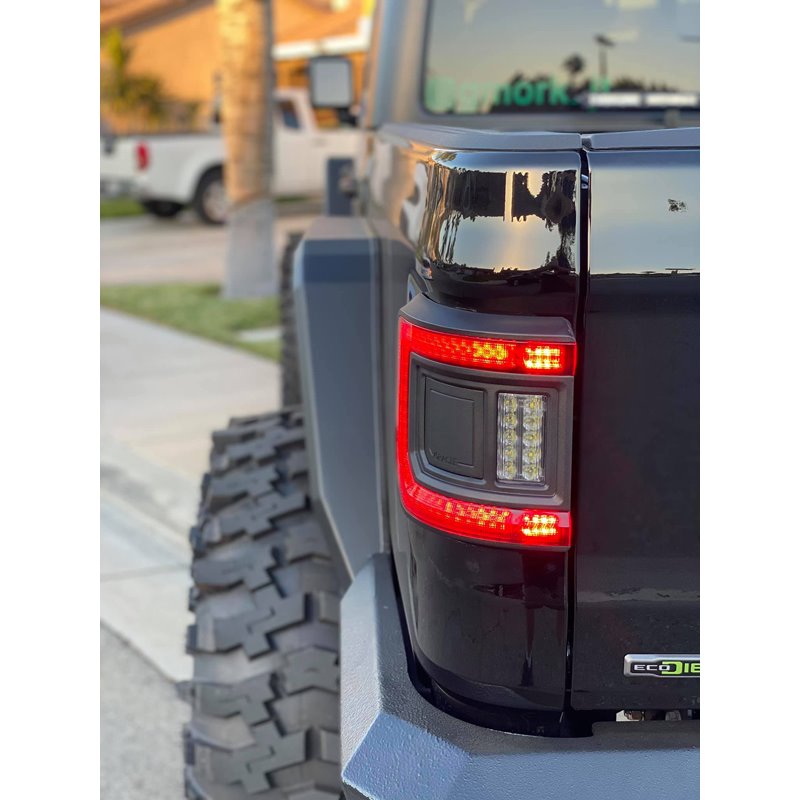 Oracle | ORACLE Lighting Flush Mount LED Tail Lights for Jeep Gladiator JT - Gladiator 2020-2022