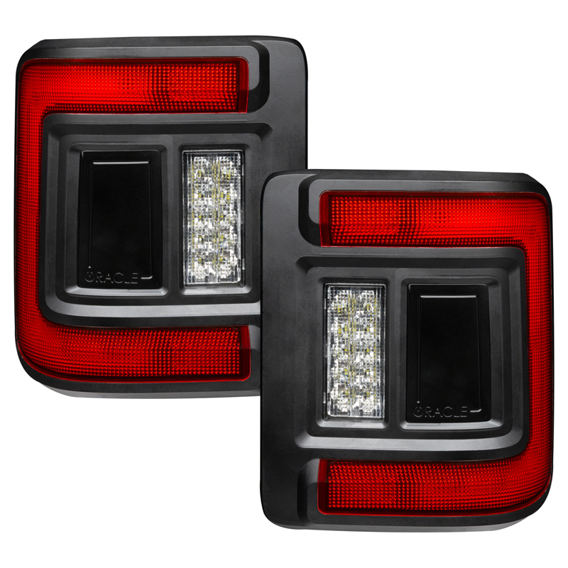 Oracle | Flush Mount LED Tail Lights for Jeep Wrangler JL - Wrangler (4xe) / Wrangler (JL) 2018-2022 Oracle Lighting Tail Lights
