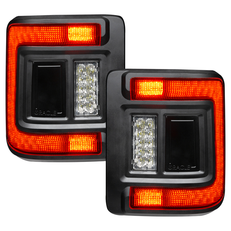 Oracle | Flush Mount LED Tail Lights for Jeep Wrangler JL - Wrangler (4xe) / Wrangler (JL) 2018-2022 Oracle Lighting Tail Lights