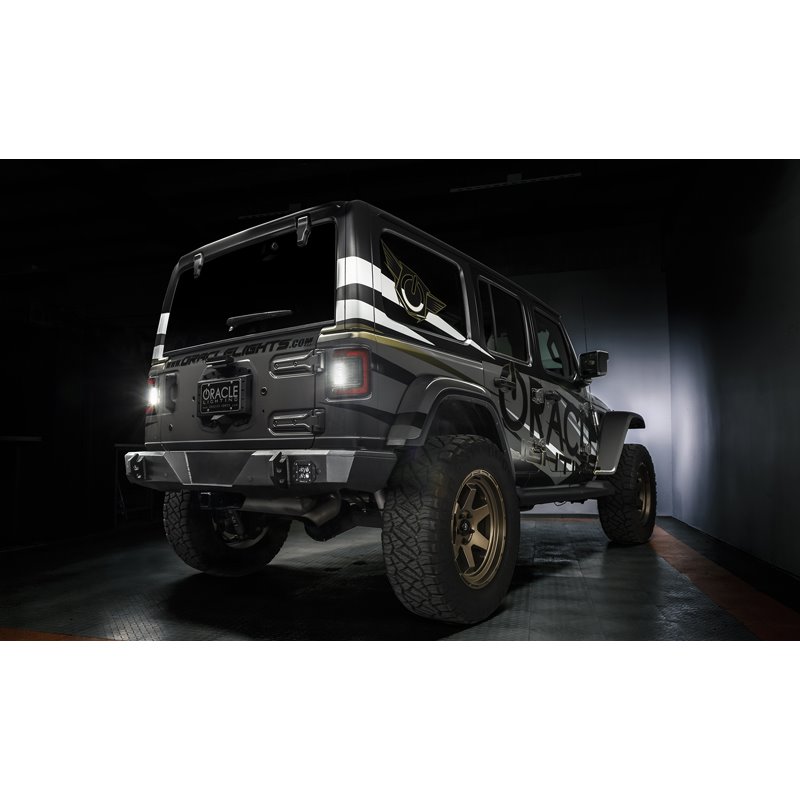 Oracle | Flush Mount LED Tail Lights for Jeep Wrangler JL - Wrangler (4xe) / Wrangler (JL) 2018-2022 Oracle Lighting Tail Lights