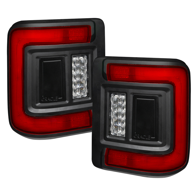 Oracle | Flush Mount LED Tail Lights for Jeep Wrangler JL - Wrangler (4xe) / Wrangler (JL) 2018-2022 Oracle Lighting Tail Lights