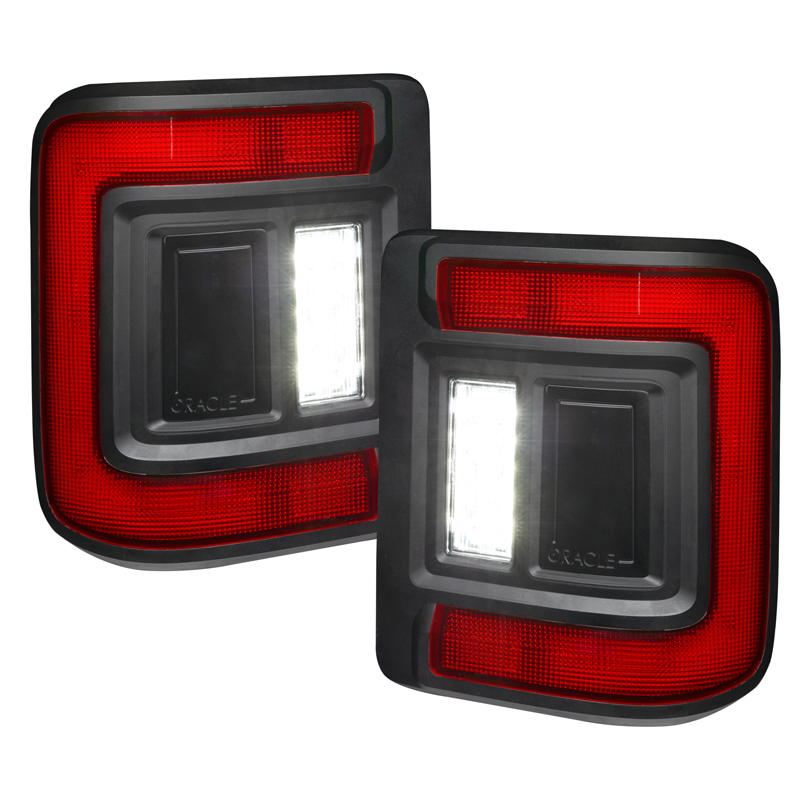 Oracle | Flush Mount LED Tail Lights for Jeep Wrangler JL - Wrangler (4xe) / Wrangler (JL) 2018-2022 Oracle Lighting Tail Lights