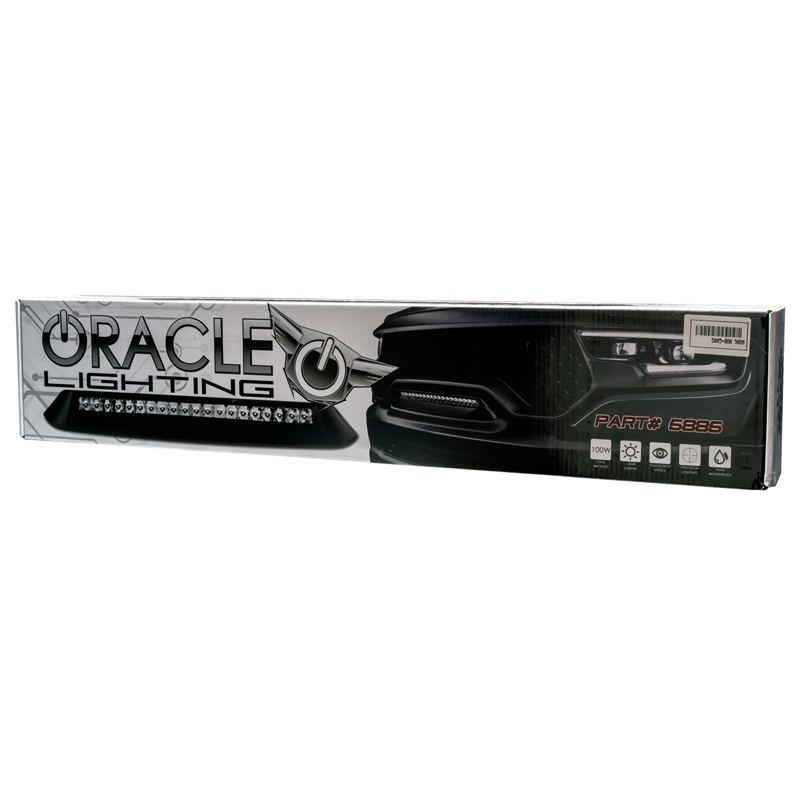Oracle | 2019-2022 RAM Rebel/TRX Front Bumper Flush LED Light Bar System - Ram 1500 Rebel / TRX 2019-2022