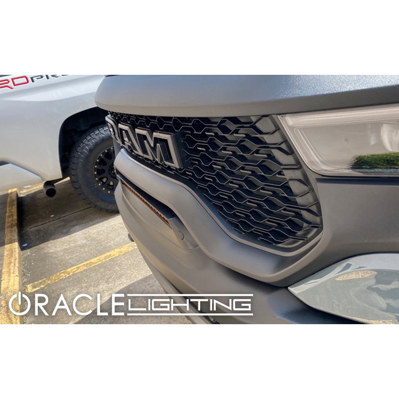 Oracle | ORACLE Lighting 2019-2022 RAM Rebel/TRX Front Bumper Flush LED Light Bar System - Ram 1500 2019-2021 Oracle Lighting...